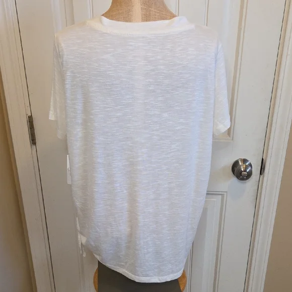 NWT Jessica Simpson "I Wander To Find Myself" Tee With Sun And Waves - Picture 2 of 10